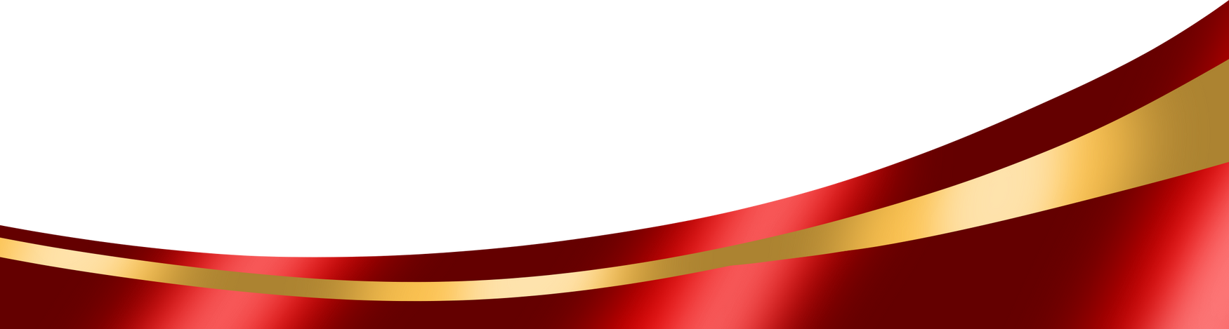 Red gold wavy border